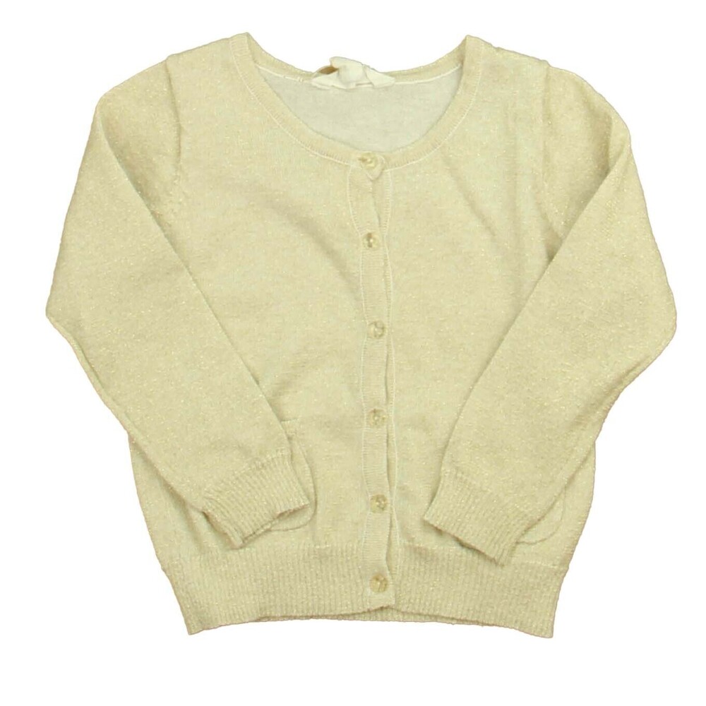 Pumpkin Patch Girls Gold Cardigan size: 2T